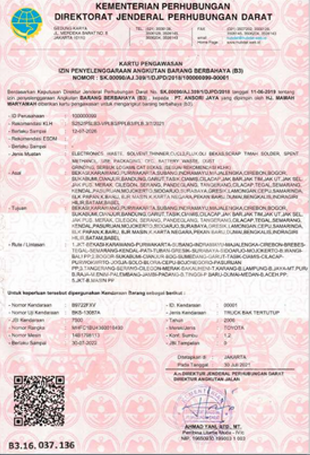 Kartu Pengawasan 8