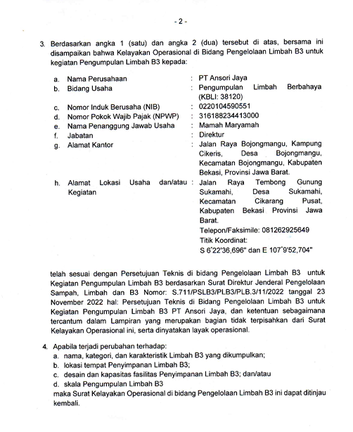 Surat Legalitas 1-2
